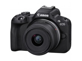 Canon EOS R50 KIT RF-S 18-45MM STM (Black) (Promo Cashback Rp 2.000.000) (Bonus Saramonic Blink 500 ProX Q20)